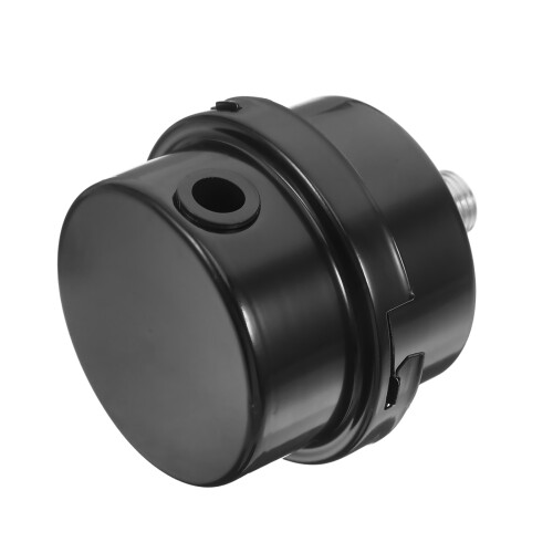 Black Iron Shell Luftfilter Dämpfer 1/4 Zoll Für Ölfreien