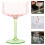 Glasscher Trinkbecher Cocktailglas Gradient Partybecher 5