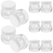 10Stk Quadratische Kosmetikbehälter Für Make-up