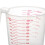 3Stk Back Messbecher Transparent Kunststoff Flüssigkeiten Messen 10
