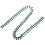 Tassel Kette Strass Legierung 6