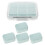 2 Sets Mehrfachfach-Medikamentendispenser Tragbarer Organizer 3