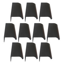 10 Schrankgriff Stilvoller Griff Moderner Griff 15x4 Cm Schwarz