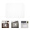 Glass Mouse Pad Office 25,00 X 20,00 X 0,32 Cm Transparent 10