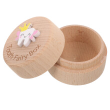 Baby Zahnerinnerungsbox Holz Für