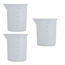 Mlins 100 Ml Silikon Messbecher Genauigkeit Becher Schule Labor