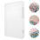 2pcs stackable clear plastic storage bins for puzzles crafts jewelry 6