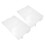2pcs stackable clear plastic storage bins for puzzles crafts jewelry 7