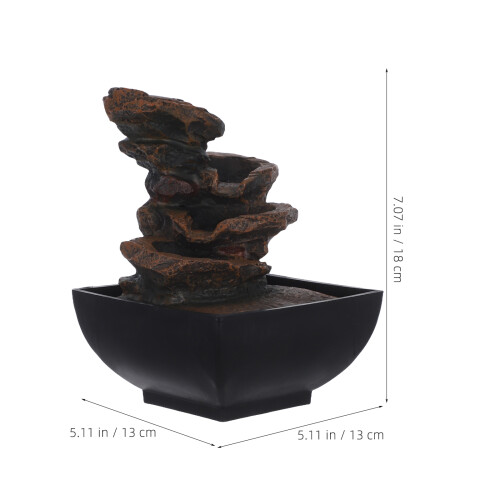 Tabletop Wasserfall Mit Lichtern Für Indoor 1