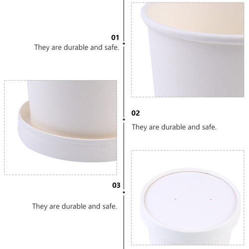 25Ensembles Coffrets Glace Blancs Pour Usage Domestique Et Festif 1