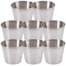 Trinkflasche Aus Edelstahl, 8 Stück, 1,89 X 1,89 X 1,57 Zoll