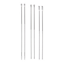 1 Set 6 Teile Ohrstäbchen Ohrreinigungswerkzeuge Silber