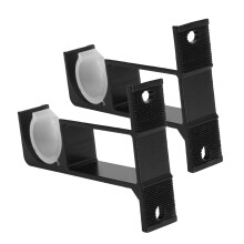 2Stk. Gardinenstangenhalterung Aus Aluminiumlegierung Duschstange