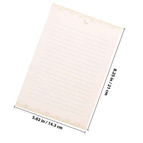 5 Sets Schreibpapier Briefset Einladungs Schreibwaren 1