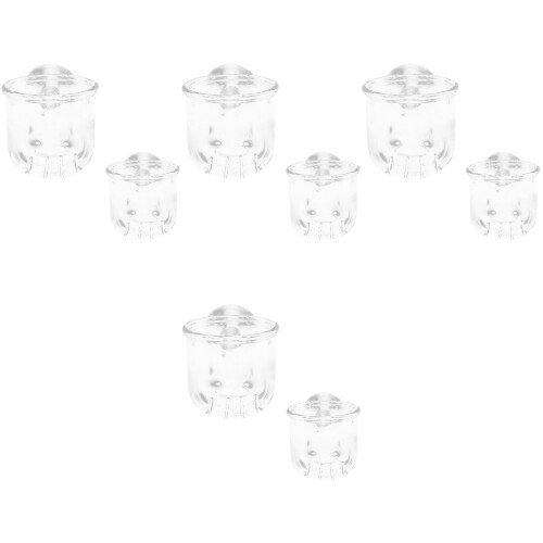 8 Glasfuttertöpfe Für Rote Regenwürmer 2