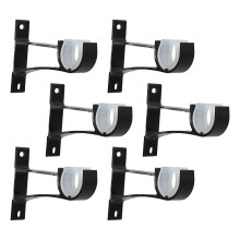 1 Set Gardinenstangenhalterungen Römische Halter Basis