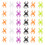 120 Kinder Spinnen Ringe Party Toppers 10