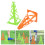 6St Trainingshütchen Grün Orange PP-Material 3