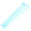 Fish Windsock Pole Kunststoff Hellblau 12 7