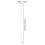 Fish Windsock Pole Kunststoff Hellblau 12 3