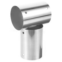 2 Deckengeländer PVC Handlauf Wandhalterung Verbinder Ersatzteil