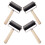 Raindrops Blockdruck-Rolle Kunststoff 4er Set 1