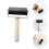 Raindrops Blockdruck-Rolle Kunststoff 4er Set 4