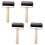 Raindrops Blockdruck-Rolle Kunststoff 4er Set 10