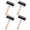 Raindrops Blockdruck-Rolle Kunststoff 4er Set 11