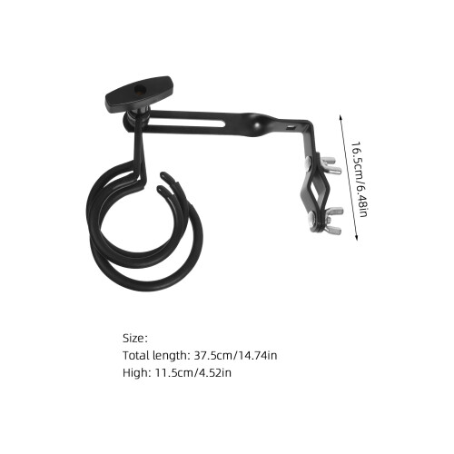 Support Métal Noir Pour Sourdines Trombone Trompette Cornet 1