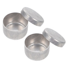 2Stk. Aluminium Dosen Runde Behälter Für Labor Instrumente Halter