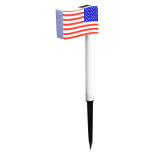 Garten Solar Rasenleuchte Amerikanische Flagge LED Zum Unabhängigkeitstag