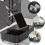 Table Organizer Kosmetiktablett Transparent Schwarz 1Stück 8