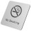No Smoking Schild Aluminium Reflektierend Für Außenbereich 11