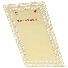 Kupfernes Grußkartenamulett Für Schutz Und