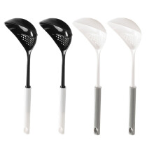 Simple Design Spoon White And Black 4pcs