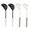 Simple Design Spoon White And Black 4pcs 1