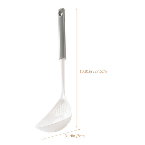 Simple Design Spoon White And Black 4pcs 2