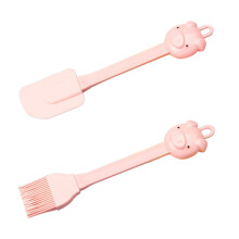1 Set Siliconen Spatula Bakgereedschap Borstel Voor Thuis
