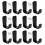 6 Paar Wandmontierte Hockey Halter Mit 1