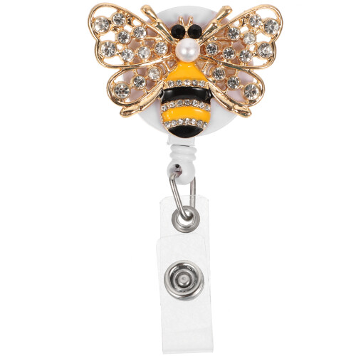 Metalen Retractable Badgehouder ABS Waterdiamant Multikleur