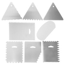 Worgeous 8 Cake Mop Aluminium Verschiedene Kanten Schaber
