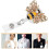 Metalen Retractable Badgehouder ABS Waterdiamant Multikleur 3