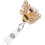 Metalen Retractable Badgehouder ABS Waterdiamant Multikleur 8