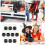 10Stück Halloween Süßigkeiten Eimer Dekorative Anhänger Behälter 5
