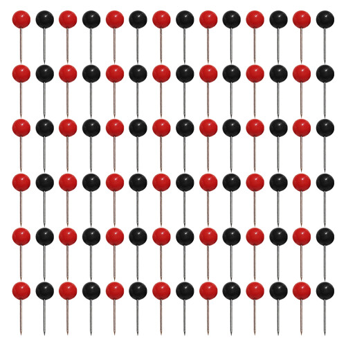 600Pcs Household Thumb Tacks Assorted Color Plastic Pushpins 2