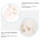 Skull Modell Mini Realistische Gesichtsskulptur Für Desktop 11