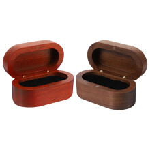 Raindrops Holz Gitarrenplekten Halter Box – 2 Stk, Farben