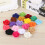 20 Mini Blumen Für Basteln Rose Haarschmuck 7