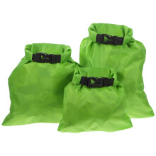 9 Pcs 1.5L 2.5L 3.5L Waterproof Dry Bag Set For Outdoor Use Green